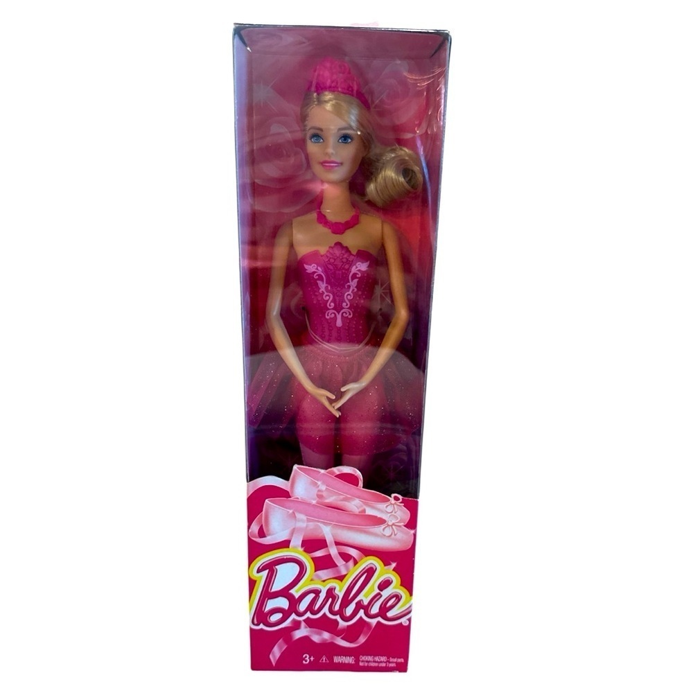 Mattel Barbie Ballerina You Can Be A Dreamer Doll Pink Tiara And Ballet Outfit